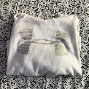 White under amour hoodie